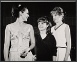 Kathryn Hays, Lee Lawson and Betty Lester in rehearsal for the Boston tryout production of Hot September