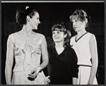 Kathryn Hays, Lee Lawson and Betty Lester in rehearsal for the the Boston tryout of the stage production Hot September