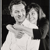 Eddie Bracken and Lovelady Powell in rehearsal for the the Boston tryout of the stage production Hot September