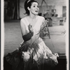 Kathryn Hays in rehearsal for the the Boston tryout of the stage production Hot September