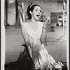 Kathryn Hays in rehearsal for the the Boston tryout of the stage production Hot September