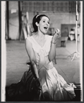 Kathryn Hays in rehearsal for the the Boston tryout of the stage production Hot September