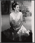 Kathryn Hays in rehearsal for the the Boston tryout of the stage production Hot September