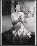 Kathryn Hays in rehearsal for the the Boston tryout of the stage production Hot September