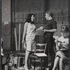 Sheila Sullivan, Sean Garrison and Betty Lester in rehearsal for the the Boston tryout of the stage production Hot September