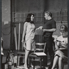 Sheila Sullivan, Sean Garrison and Betty Lester in rehearsal for the Boston tryout production of Hot September