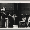 Sean Garrison, Betty Lester, John Stewart and unidentified others in rehearsal for the the Boston tryout of the stage production Hot September