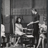 Sheila Sullivan, Sean Garrison and Betty Lester in rehearsal for the Boston tryout production of Hot September
