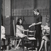 Sheila Sullivan, Sean Garrison and Betty Lester in rehearsal for the the Boston tryout of the stage production Hot September