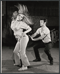 Lada Edmund Jr. and unidentified in rehearsal for the the Boston tryout of the stage production Hot September