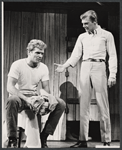 Sean Garrison and John Stewart in the the Boston tryout of the stage production Hot September