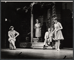 Lovelady Powell, Paula Trueman, Eddie Bracken and Lee Lawson in the the Boston tryout of the stage production Hot September