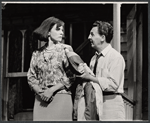 Lovelady Powell and Eddie Bracken in the Boston tryout production of Hot September