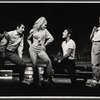 Lada Edmund Jr. [center] and unidentified others in the the Boston tryout of the stage production Hot September