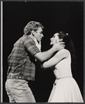 Sean Garrison and Sheila Sullivan in the the Boston tryout of the stage production Hot September