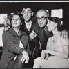 Onna White, Martin Charnin, Mary Rodgers and unidentified in rehearsal for the stage production Hot Spot