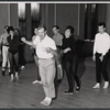 Dancers in rehearsal for the stage production Hot Spot