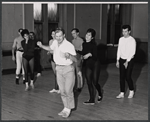 Dancers in rehearsal for the stage production Hot Spot
