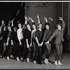Onna White [far right] and unidentified others in rehearsal for the stage production Hot Spot