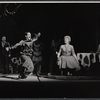 Gerald Teijelo and Judy Holliday and unidentifieds in background in the stage production Hot Spot