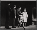 Joseph Campanella, Judy Holliday and unidentified others in the stage production Hot Spot