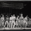 Joe Bova, Judy Holliday [center foreground] and unidentified others in the stage production Hot Spot