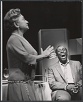 Molly Picon and Godfrey Cambridge in the stage production How to Be a Jewish Mother 