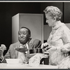 Godfrey Cambridge and Molly Picon in the stage production How to Be a Jewish Mother 