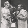 Molly Picon and Godfrey Cambridge in the stage production How to Be a Jewish Mother 