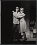 Charles Nelson Reilly and Claudette Sutherland in the stage production How to Succeed in Business Without Really Trying