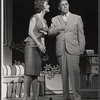 Virginia Martin and Rudy Vallee in the stage production How to Succeed in Business Without Really Trying