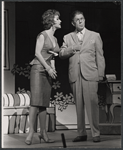 Virginia Martin and Rudy Vallee in the stage production How to Succeed in Business Without Really Trying