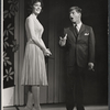 Bonnie Scott and Robert Morse in the stage production How to Succeed in Business Without Really Trying