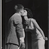 Rudy Vallee and Bonnie Scott in the stage production How to Succeed in Business Without Really Trying