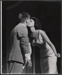 Rudy Vallee and Bonnie Scott in the stage production How to Succeed in Business Without Really Trying