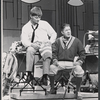 Robert Morse and Rudy Vallee in the stage production How to Succeed in Business Without Really Trying