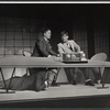 Charles Nelson Reilly, Rudy Vallee and Robert Morse in the stage production How to Succeed in Business Without Really Trying