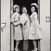 Robert Morse, Michele Lee and unidentified in the stage production How to Succeed in Business Without Really Trying