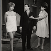 Joy Claussen, Darryl Hickman and Michele Lee in the stage production How to Succeed in Business Without Really Trying