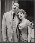 Willard Waterman and Maureen Arthur in the stage production How to Succeed in Business Without Really Trying