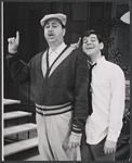 Willard Waterman and Dick Kallman in the stage production How to Succeed in Business Without Really Trying