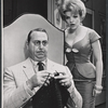 Willard Waterman and Maureen Arthur in the stage production How to Succeed in Business Without Really Trying