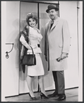 Maureen Arthur and Willard Waterman in the stage production How to Succeed in Business Without Really Trying