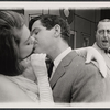 Dyan Cannon, Dick Kallman and Willard Waterman in the stage production How to Succeed in Business Without Really Trying