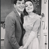 Dick Kallman and Dyan Cannon in the stage production How to Succeed in Business Without Really Trying