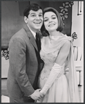 Dick Kallman and Dyan Cannon in the stage production How to Succeed in Business Without Really Trying