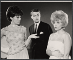 Ronnie Welsh, Maureen Arthur and unidentified in the stage production How to Succeed in Business Without Really Trying