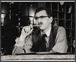 Jack Dodson in the stage production Hughie