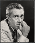 Jason Robards in publicity for the stage production Hughie 