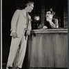 Jason Robards and Jack Dodson in the stage production Hughie 